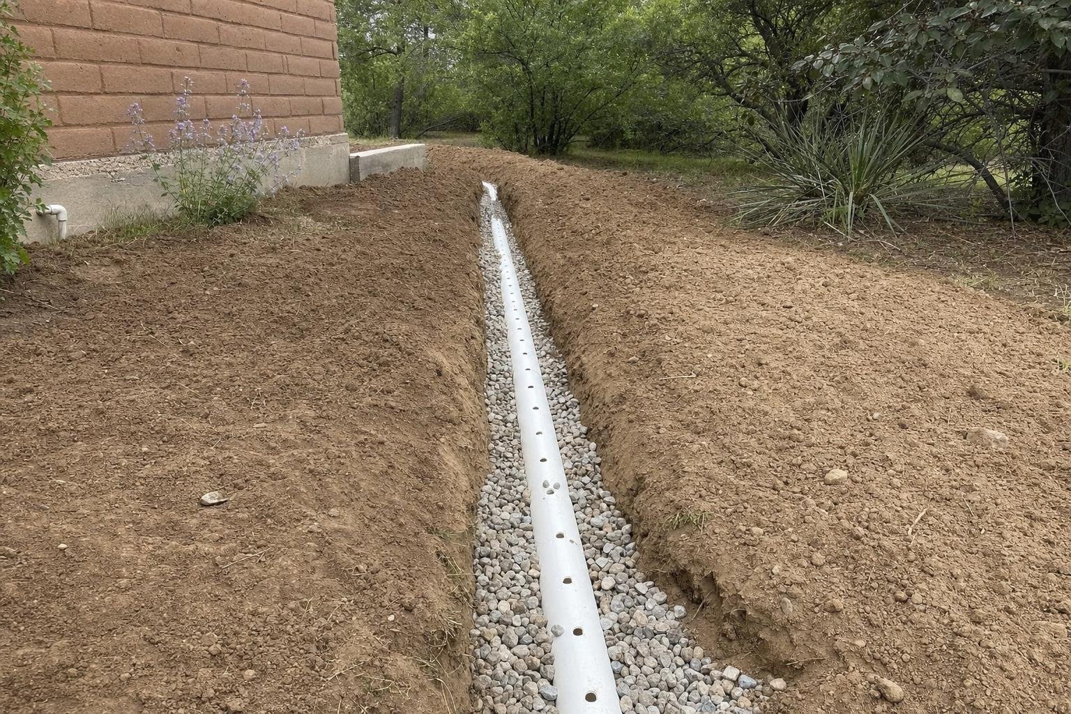 Drainfield repair or replacement example