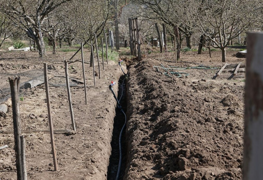 Example septic system inspection photo